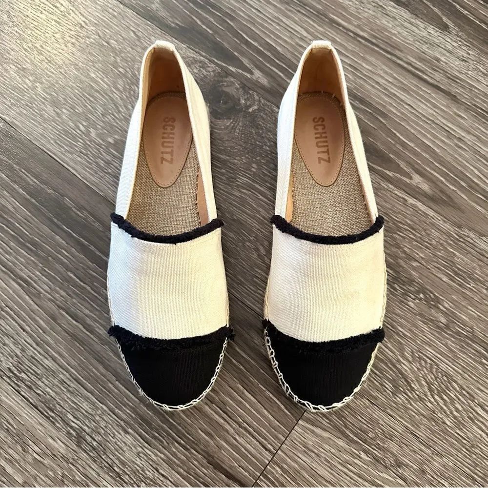 Schutz Ohanna Espadrille Flats new